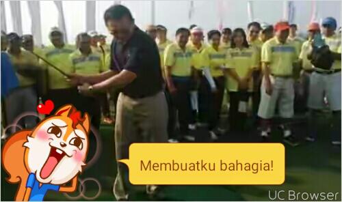 AHOK KETANGKAP CAMERA MAIN GOLF