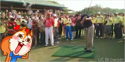 AHOK KETANGKAP CAMERA MAIN GOLF