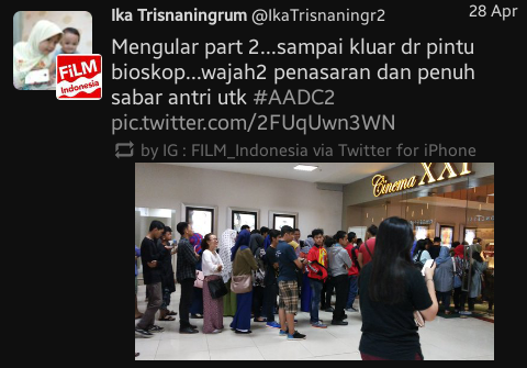 Ada Apa Dengan Cinta 2 VS Captain America: Civil War, Mana Lebih Unggul?