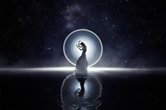 Seni Foto Dance Light Yang Mengagumkan