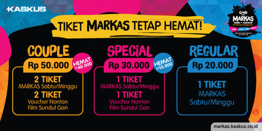 HAH?? Ada Yang Lebih Menarik Dari Tiket Presale MARKAS??