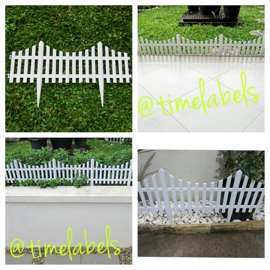 Terjual jual pagar plastik mini taman dan pagar rambat tanaman | KASKUS