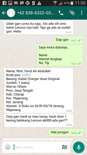 Mohon Niat Baiknya Dzul Adzam Ladzambi/Muh. Farid Abdullah (rek. BNI 012 4173368)