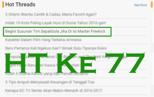 Begini Susunan Tim Sepakbola Jika Di isi Master Freekick