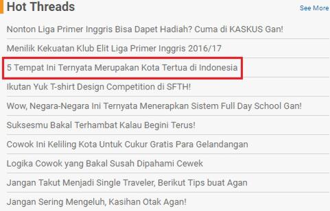 5 Tempat Ini Ternyata Merupakan Kota Tertua di Indonesia