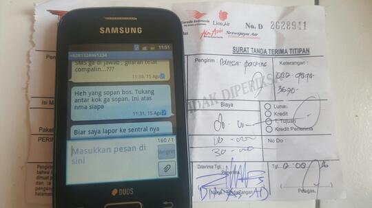Kurir Sentr*L KARGO BEGINI SEMUA YA???