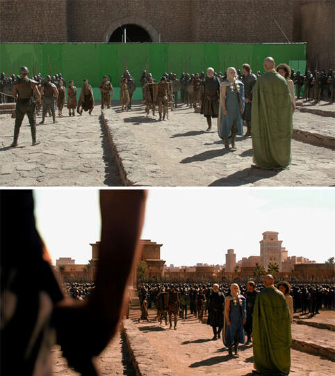 Foto-Foto Perbandingan Film Sebelum Dan Sesudah CGI