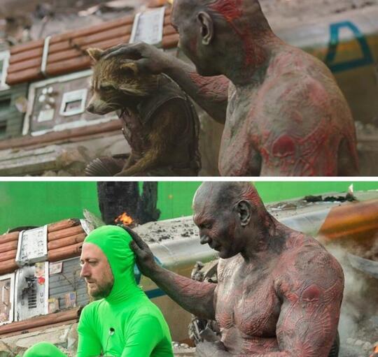 Foto-Foto Perbandingan Film Sebelum Dan Sesudah CGI