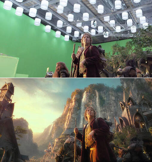 Foto-Foto Perbandingan Film Sebelum Dan Sesudah CGI