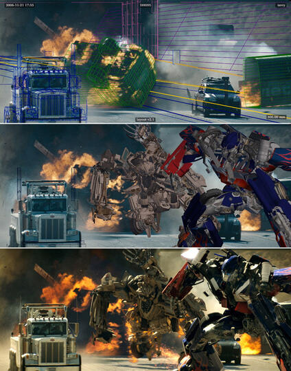 Foto-Foto Perbandingan Film Sebelum Dan Sesudah CGI