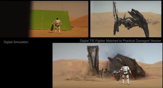 Foto-Foto Perbandingan Film Sebelum Dan Sesudah CGI