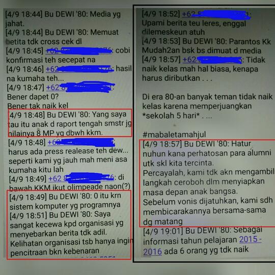 Kata Sma 4 Bandung Soal Siswinya Yang Tak Naik Kelas Karena Nilai