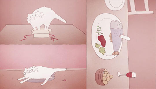 Kenapa kucing bertingkah aneh ( Menggemaskan )? *Explanation with Animation