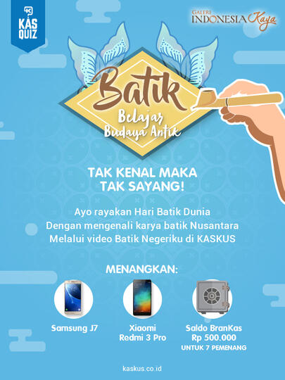 Kalo Agan Orang Indonesia Asli, Ikutan KasQuiz ini Gan!