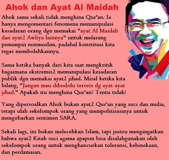 Ahok Nistakan Agama? Tunggu Dulu! Jawaban Netizen ini Bikin Kamu Mikir Ulang!