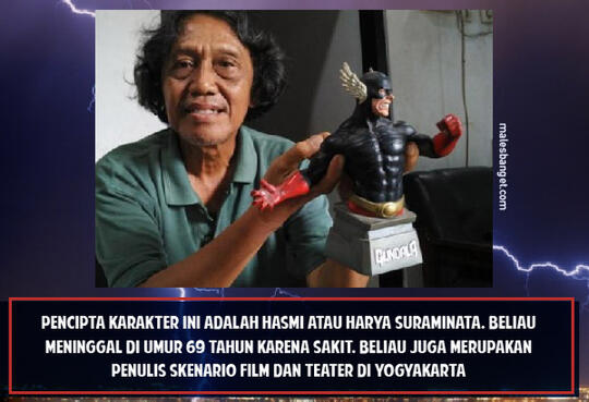 7 Fakta Tentang Gundala Putra Petir Ciptaan Hasmi