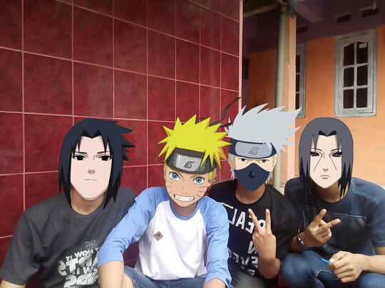 Selfie Muka Kartun Yang Lagi Ngetren Banget Nih