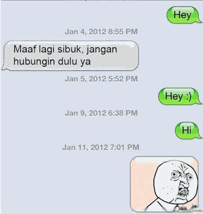 Alasan seseorang yang ga masuk akal