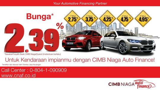 Sales Officer Cimb Niaga Auto Finance Wilayah Bekasi Kalimalang