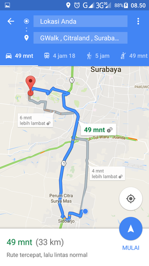 Tarif bikin maboook, GPS driver uber ngaco.