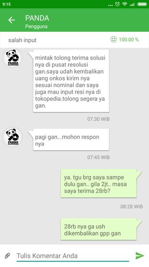 ditipu (di)Tokopedia, sulitnya menghubungi tokopedia.