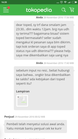 ditipu (di)Tokopedia, sulitnya menghubungi tokopedia.