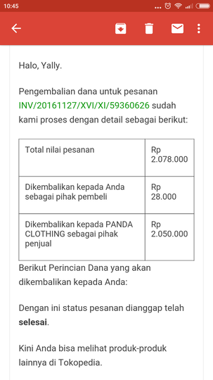 ditipu (di)Tokopedia, sulitnya menghubungi tokopedia.