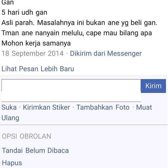 Sudah lebih Dari 2 tahun. lutfan fadilah a.k.a mlf ftwr tidak ada itikad baik?