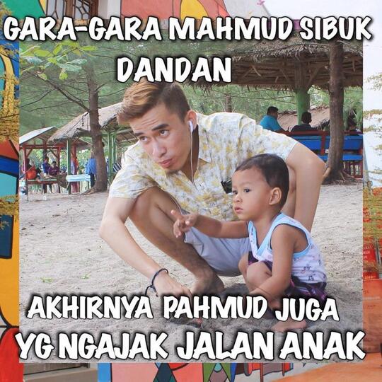 Gara Gara Mahmud Sibuk Dandan, Lahir Pahmud Challenge