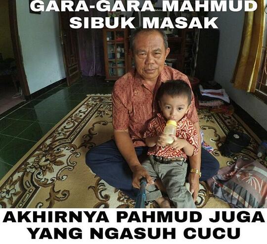 Gara Gara Mahmud Sibuk Dandan, Lahir Pahmud Challenge