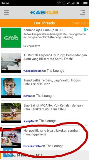 Hal positif, yang bisa dilakukan sembari menunggu kerja