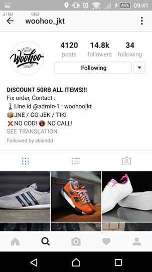 Surat Terbuka untuk ID Instagram woohoo_jkt | Sudah bayar, seller tidak ada kabar