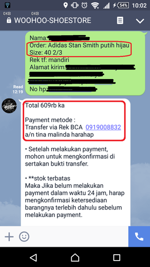 Surat Terbuka untuk ID Instagram woohoo_jkt | Sudah bayar, seller tidak ada kabar
