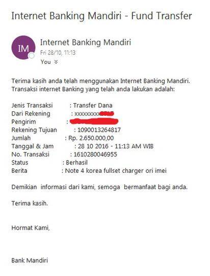 Hati Hati bila berbelanja HP online melalui BBENK Phone shop Batam