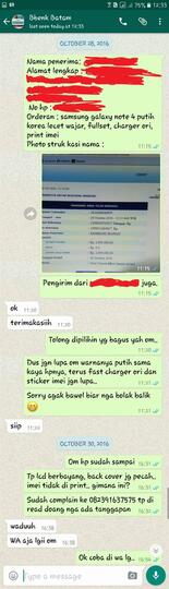 Hati Hati bila berbelanja HP online melalui BBENK Phone shop Batam