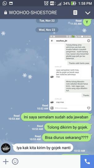 surat terbuka untuk ID @woohoo_jkt Instagram (Seller Sneakers)