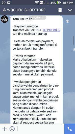 surat terbuka untuk ID @woohoo_jkt Instagram (Seller Sneakers)