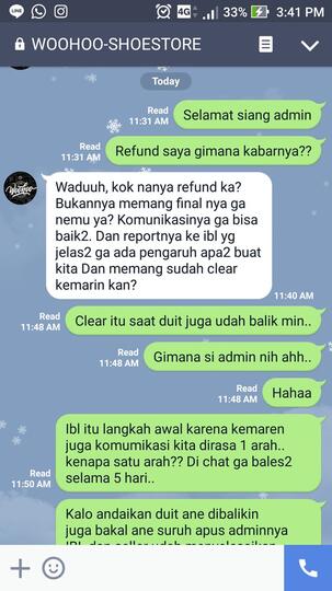 surat terbuka untuk ID @woohoo_jkt Instagram (Seller Sneakers)