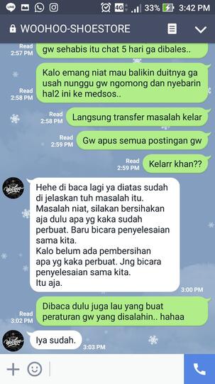 surat terbuka untuk ID @woohoo_jkt Instagram (Seller Sneakers)
