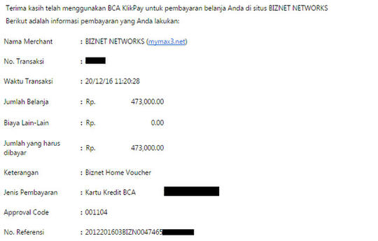 Kecewa Dengan Pelayanan Biznet Home