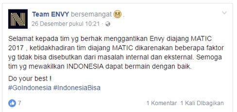 SURAT TERBUKA UNTUK WINNER INTERACTIVE