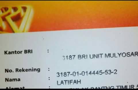 Waspada Penipu dari Surabaya dan sekitarnya LATIFAH, lari dari tanggungjawab!