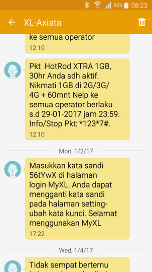 WASPADA jika menerima telepon yang ngakunya utusan dari suatu provider SELULAR HP