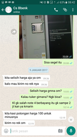 HATI HATI BELANJA DI BBENK PHONE SHOP BATAM