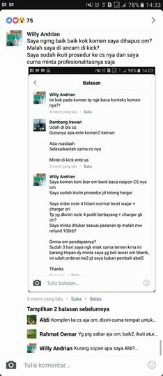 HATI HATI BELANJA DI BBENK PHONE SHOP BATAM