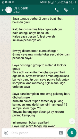 HATI HATI BELANJA DI BBENK PHONE SHOP BATAM