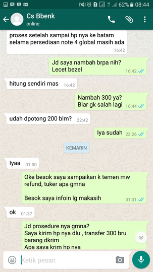 HATI HATI BELANJA DI BBENK PHONE SHOP BATAM