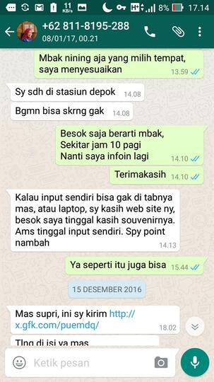 Surat Terbuka untuk YUNANINGSIH interviewer GFK