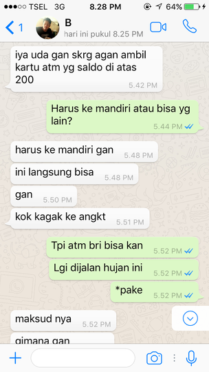 Waspada penipuan bermodus ecash mandiri