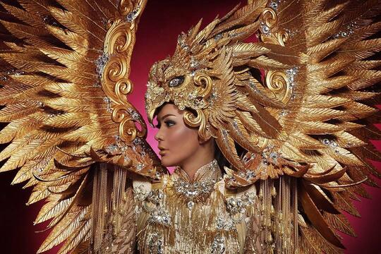 "Garuda" – National Costume yang Dipakai Wakil Indonesia Di Miss Universe 2017